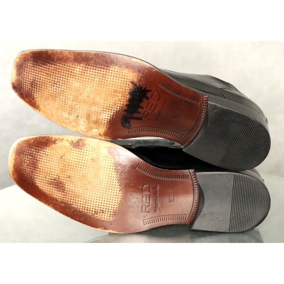Saks Fifth Avenue Red Men\'s Dress Shoes Size 10.5 Leather Black main image 5